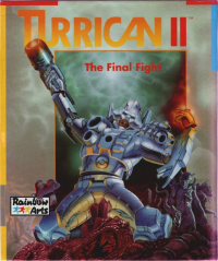 Turrican II The Final Fight Amiga US box art